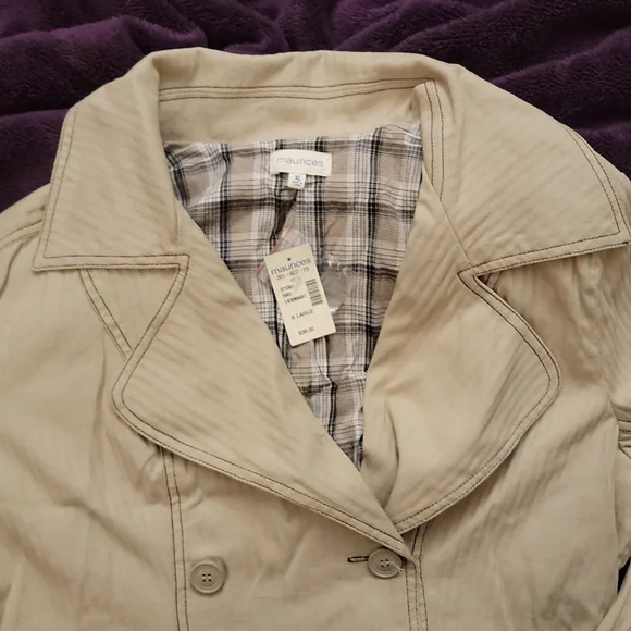 Maurices Large collard "suit" jacket - Picture 2 of 4